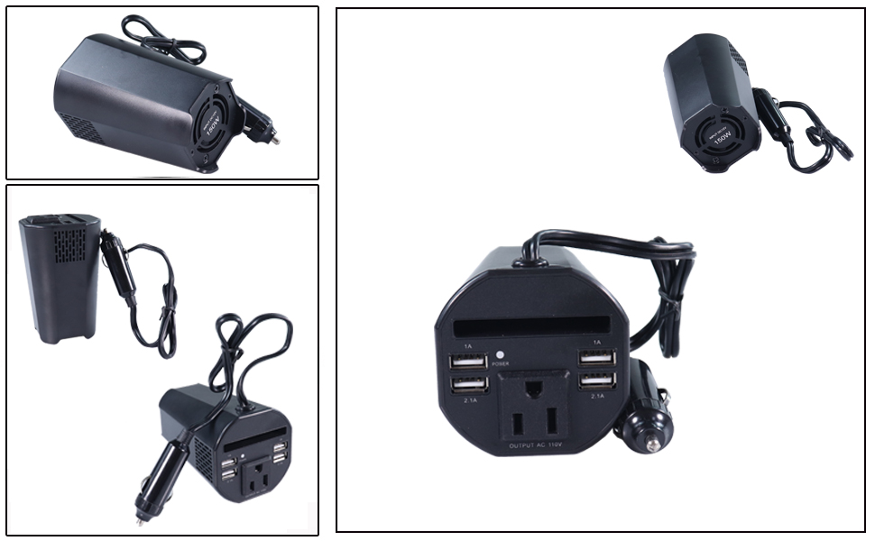 conversor de plugue de carro, adaptador CA de 12 volts, conversor de isqueiro manufacturer