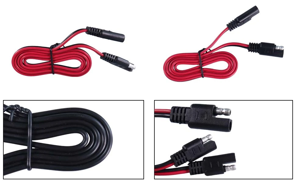 DAMAVO SAE plug, SAE to SAE extension cable, SAE bullet connector