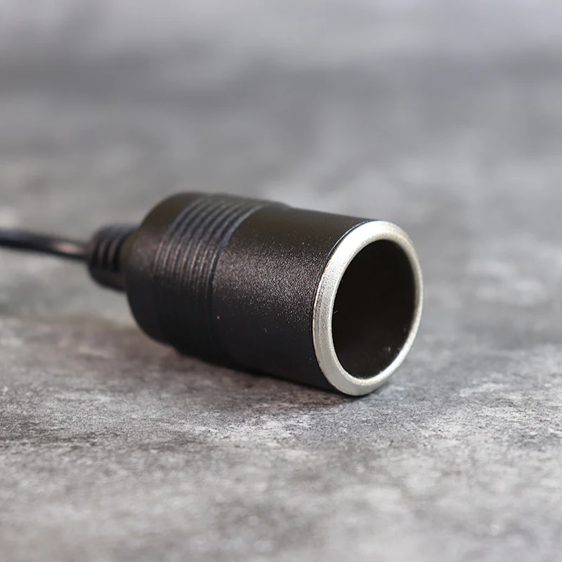 USB 5V to 12V car lighter socket, car power outlet to plug, cigarette lighter charger adapter factory