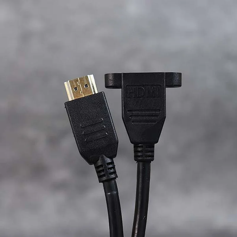DAMAVO HDMI male to female cable connector OEM ODM Short cables