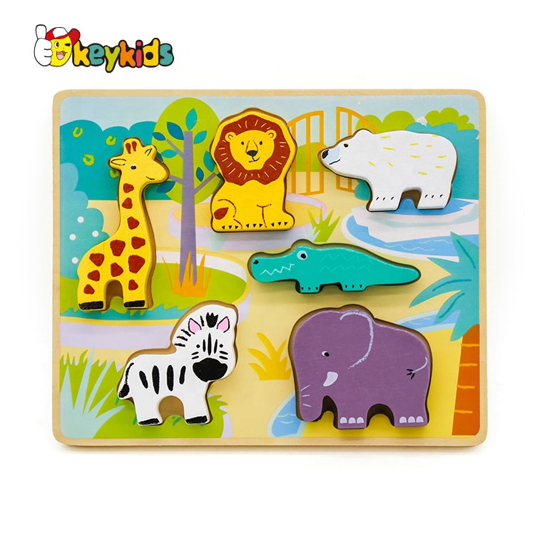 Wooden zoo hot sale animals