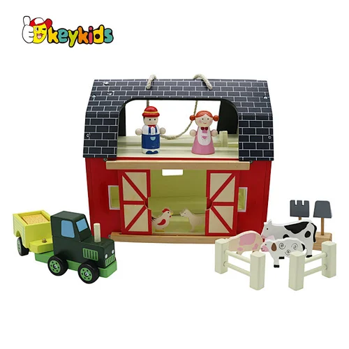 wooden farm toy