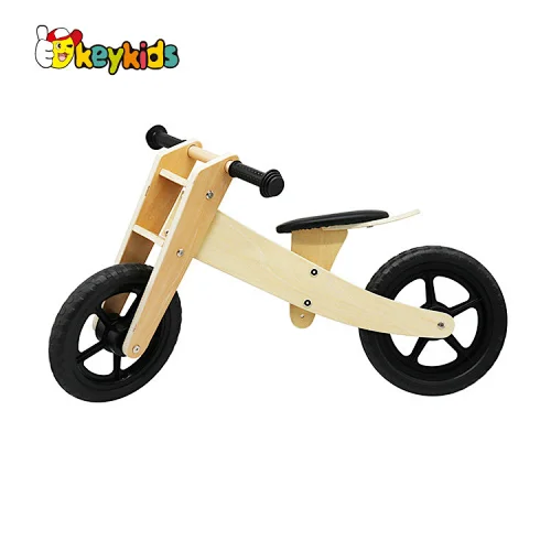 New design toddlers self wheel wooden balance bike for early rider W16C333B