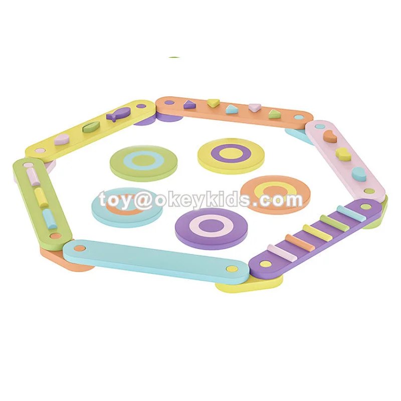 Wooden Stepping Stones, Montessori Toy, Wooden Toys for Kids