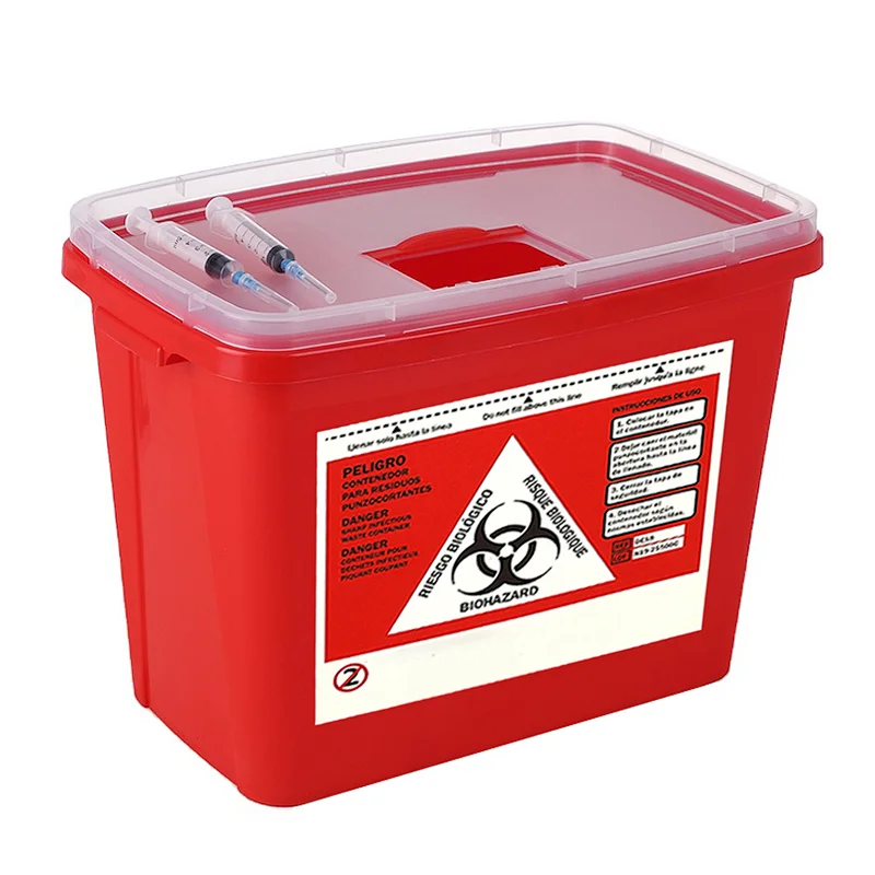 FDA BM15CA 15L medical biohazard sharp container supplier