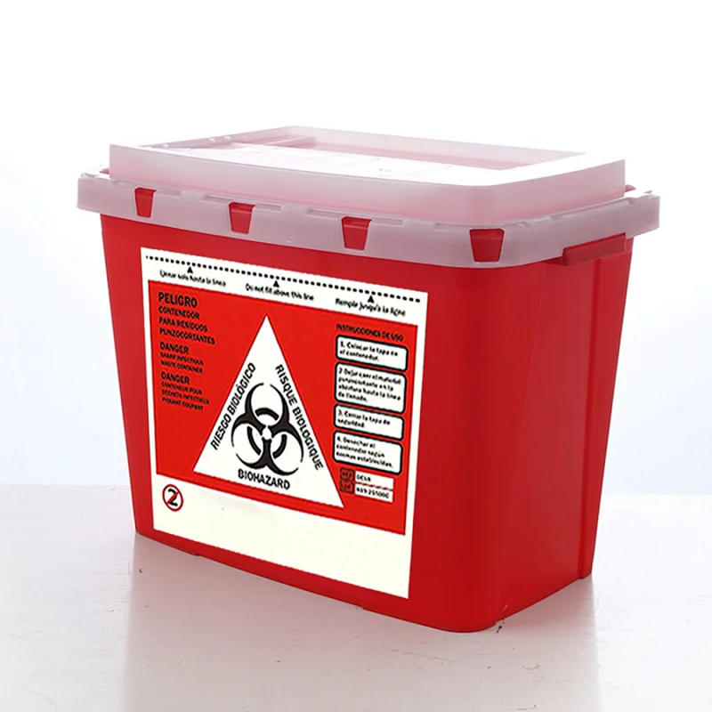 15L disposable sharp waste medical container manufacturer