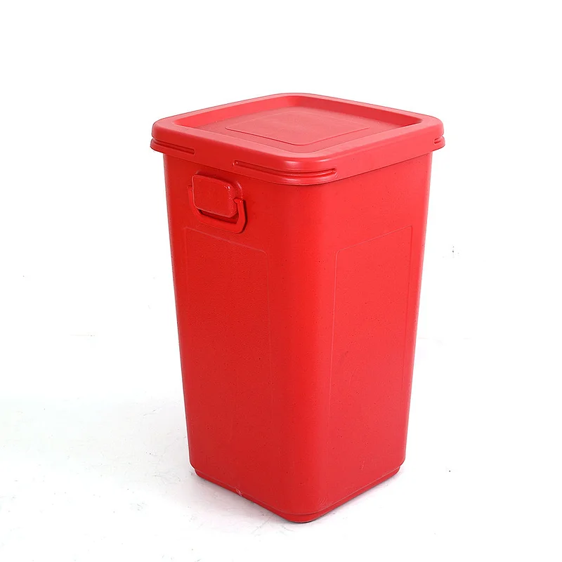 38 Gallon Reusable Stand Waste Container Biohazard Storage Box
