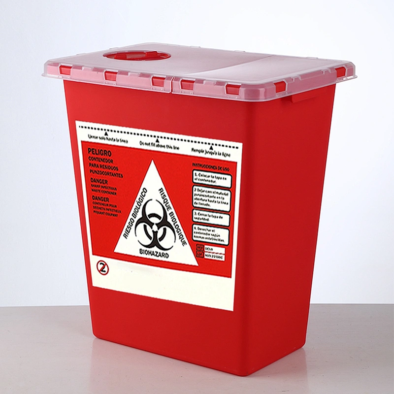 30L Large Medical Sharps Disposal Bin Container Supplier
