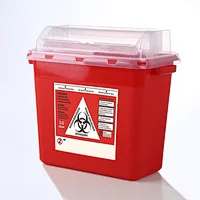 fda 10L red sharp container covidien sharps container disposal