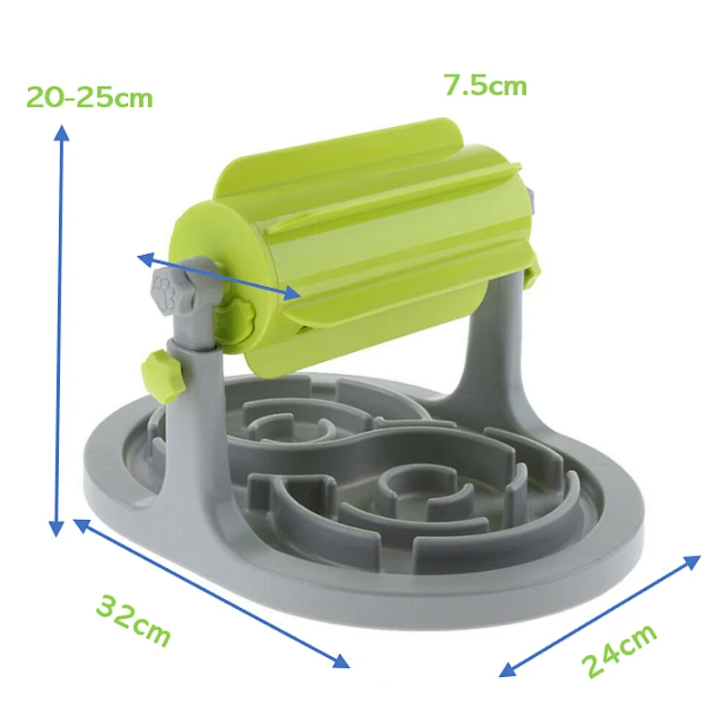 Eco Friendly Interactive Dog Slow Bowl Feeder Raised Elevated, Dog Puzzle Toys Custom Pet Cat Slow Feeder Dog Bowl