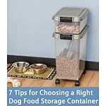 7 Tips for Choosing a Right Dog Food Storage Container