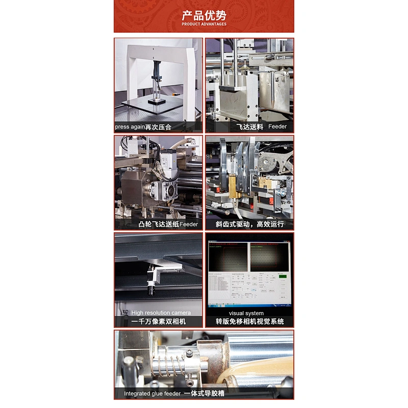 Ls-450b Fully Automatic Paper Box Machine - China Machine, Rigid Box Making  Machine