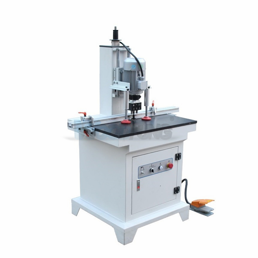 hinged woodworking vertical drilling machine