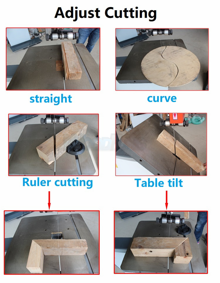 Máquina de sierra de cinta para madera MJ-343~346,Sierra de panel
