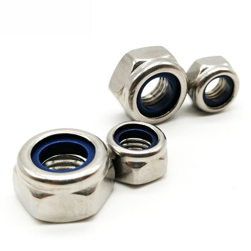 Prevailing Torque Type Hexagon Nylon Insert Self Lock Nut ISO7040