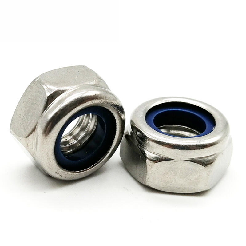 Prevailing Torque Type Hexagon Nylon Insert Self Lock Nut ISO7040
