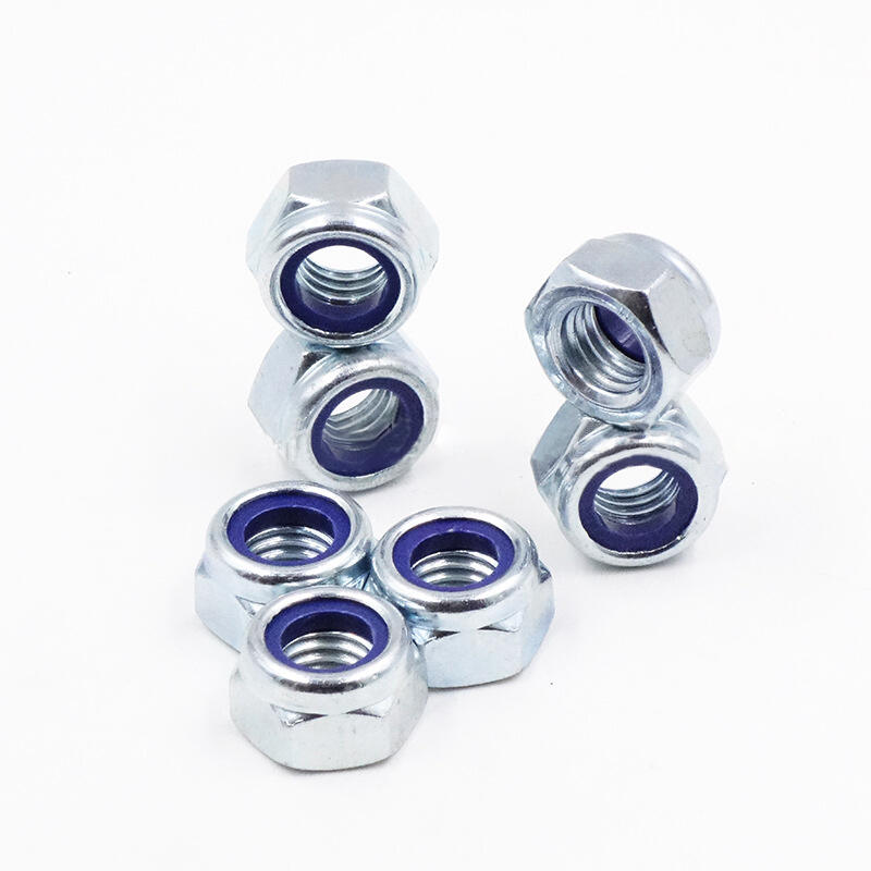 Prevailing Torque Type Hexagon Nylon Locking Nuts With Nonmetallic