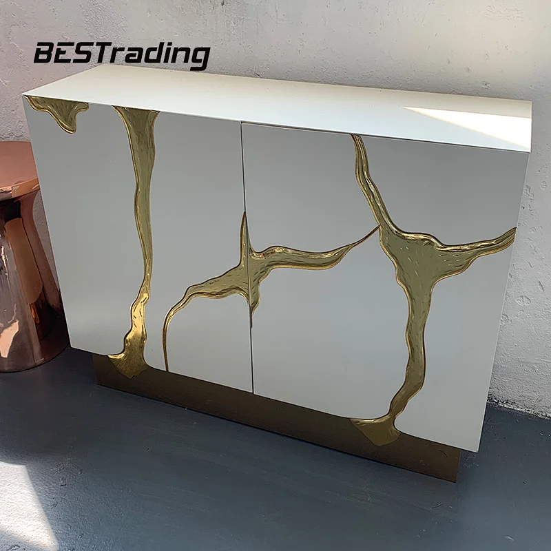 Modern tv cabinet wood cabinet