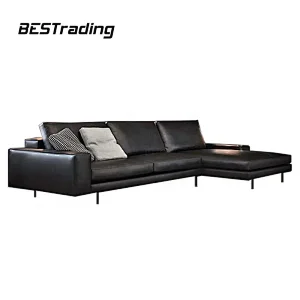 Top quality home furniture pellissima leather sofa set designs living room furniture