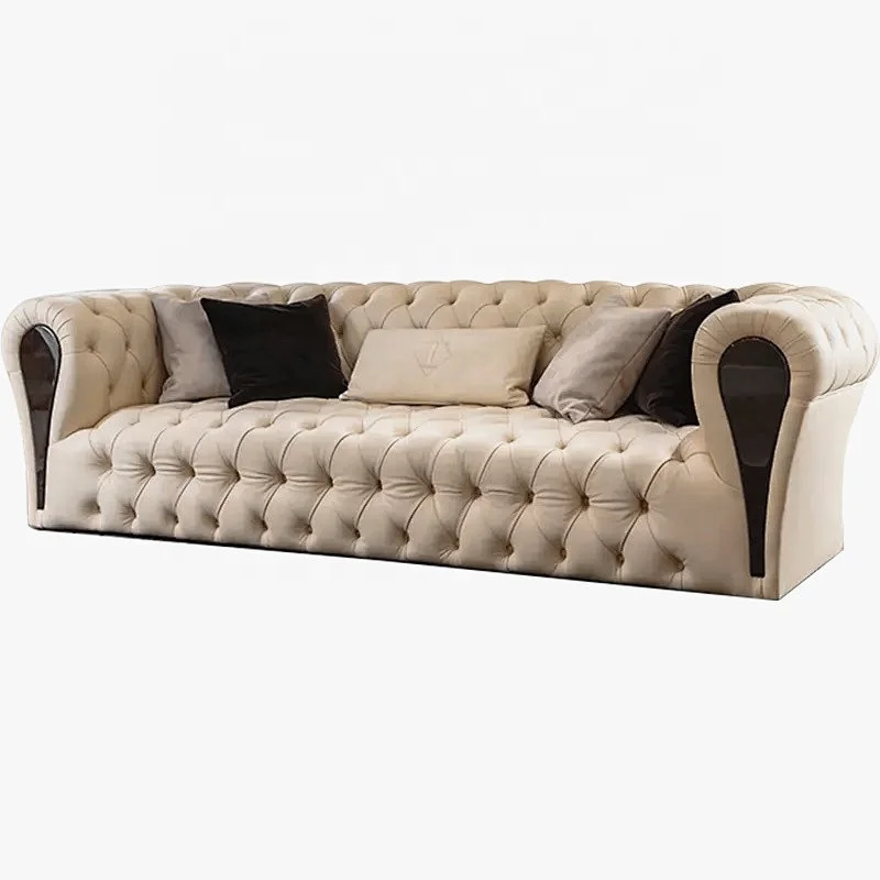 New sofa design luxury sofa sets Chesterfield Sofa