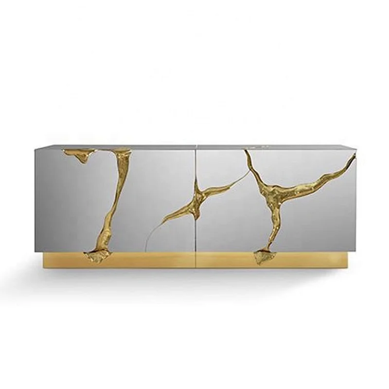 Modern tv cabinet wood cabinet