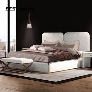 Fancy bed design bedroom set furniture