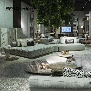 Modern chesterfield sofa living room furniture
