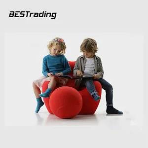 Multiple color options living room furniture relax chair special design for modern family fabric lazy chair