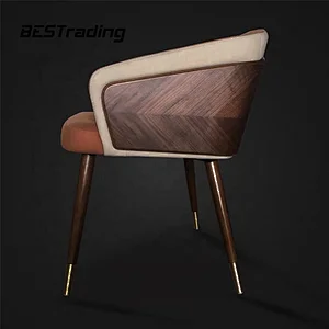 Design wooden dining chair modern