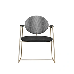 Modern Dinning Room Customized Restaurant Furniture Chair Leather Or Velvet Fabric Upholstered Chair