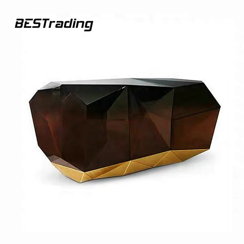 Modern wood tv cabinet