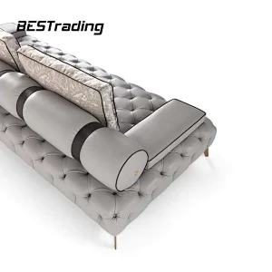 Modern chesterfield sofa living room furniture
