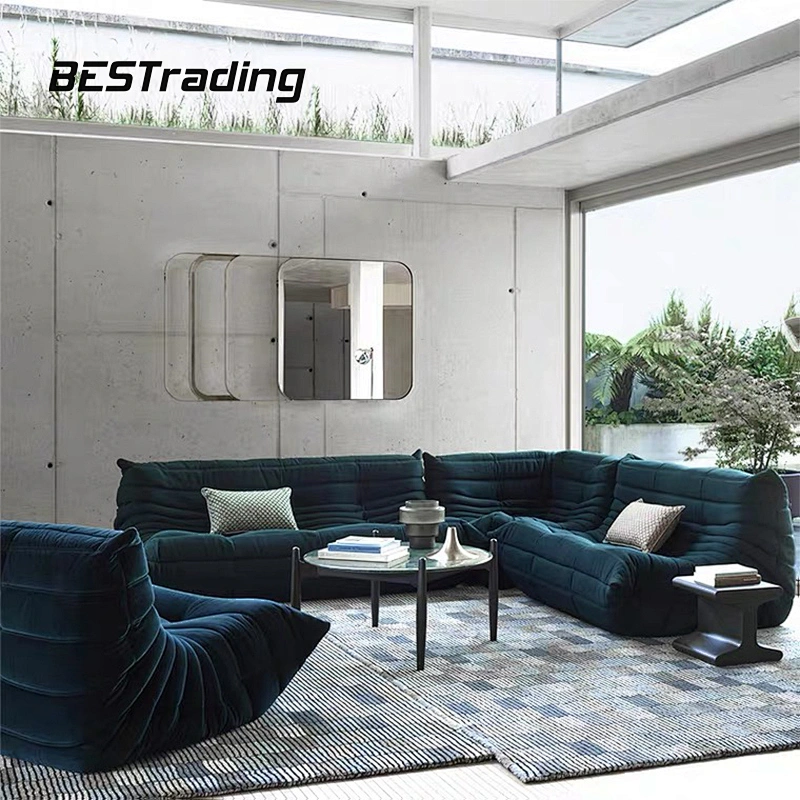 Lazy Sofa Indoor sponge faux pleated chair Large Bean Bag leather double sofa chair