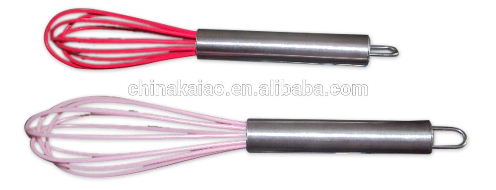 Wholesale silicone SS egg whisk