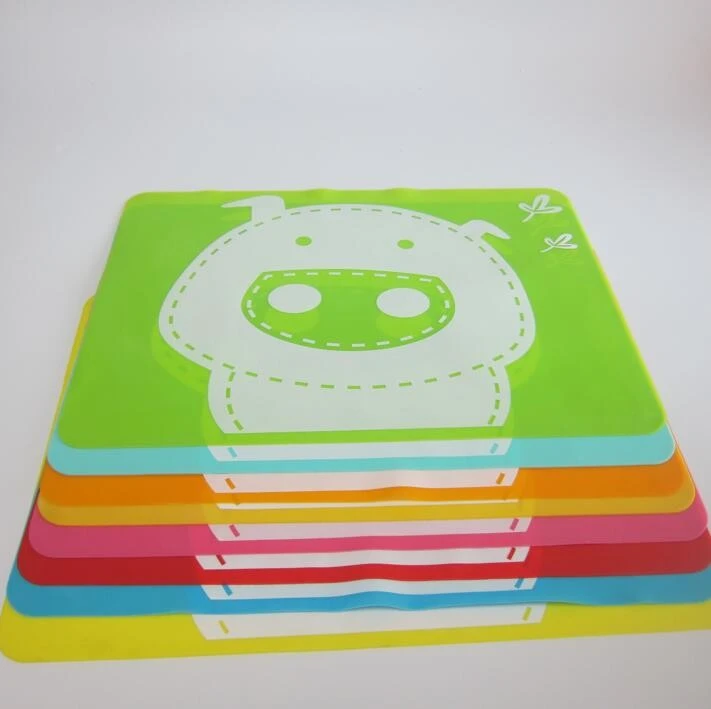 anti-bacterial cute mat for children kids dining