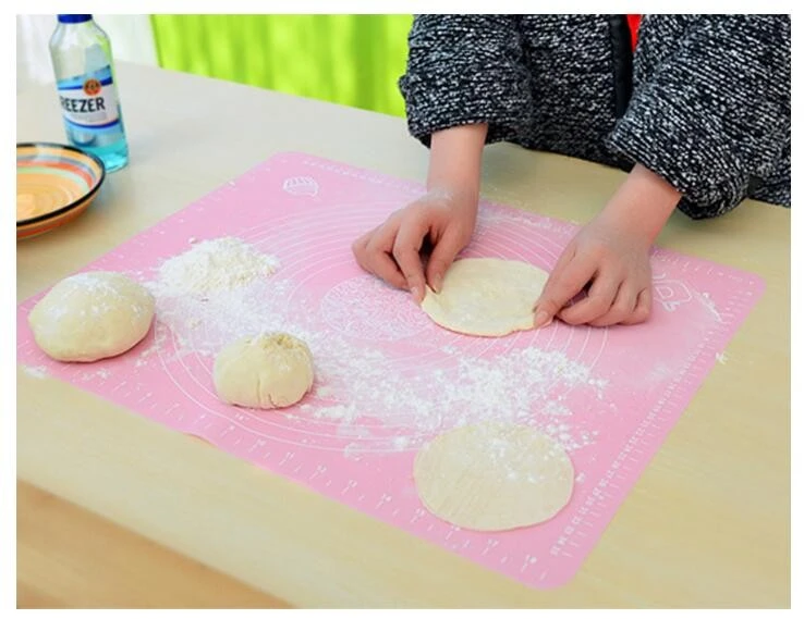 rules measurements printing silicone mat for baking pastry