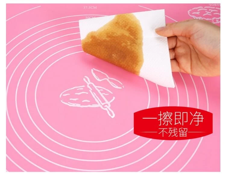 rules measurements printing silicone mat for baking pastry