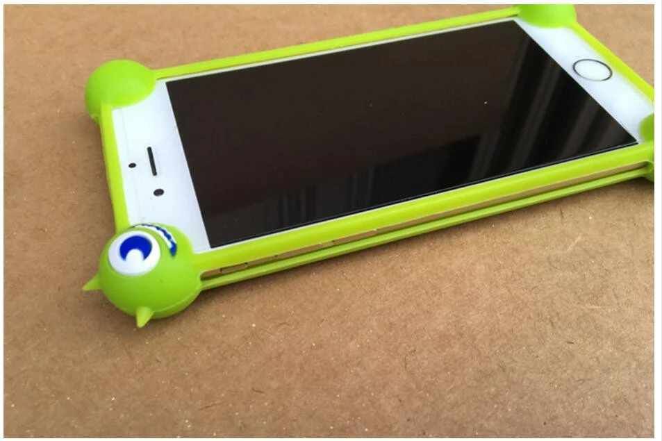 bright color silicone soft case for phones