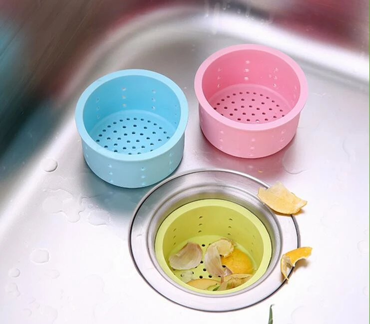 hair stopper basin silicone strainer to drain rubbish