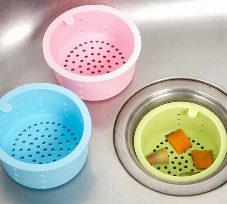 hair stopper basin silicone strainer to drain rubbish