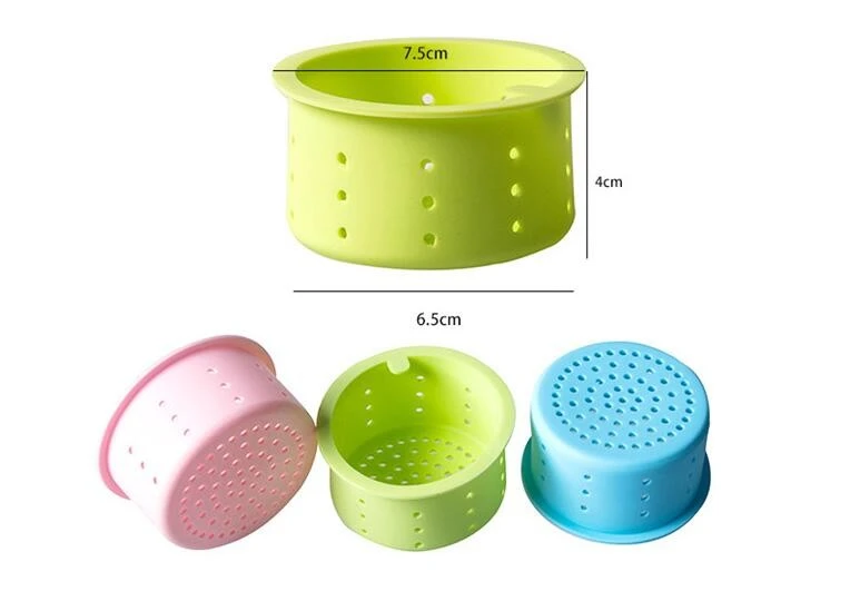 hair stopper basin silicone strainer to drain rubbish