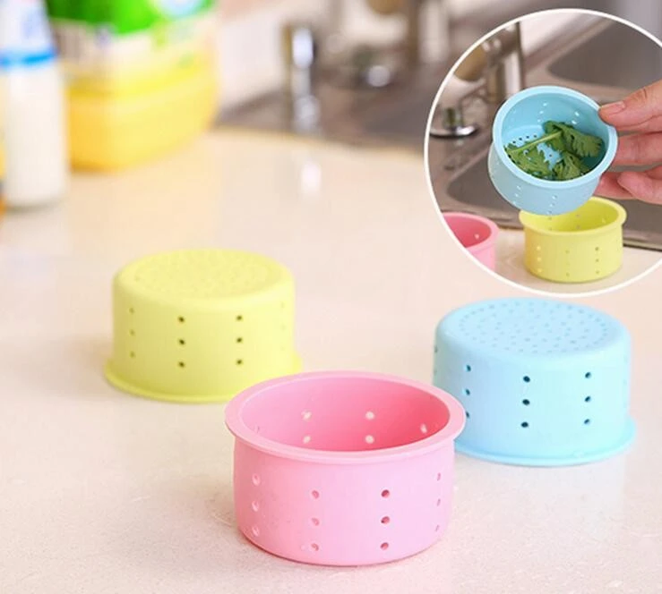 hair stopper basin silicone strainer to drain rubbish