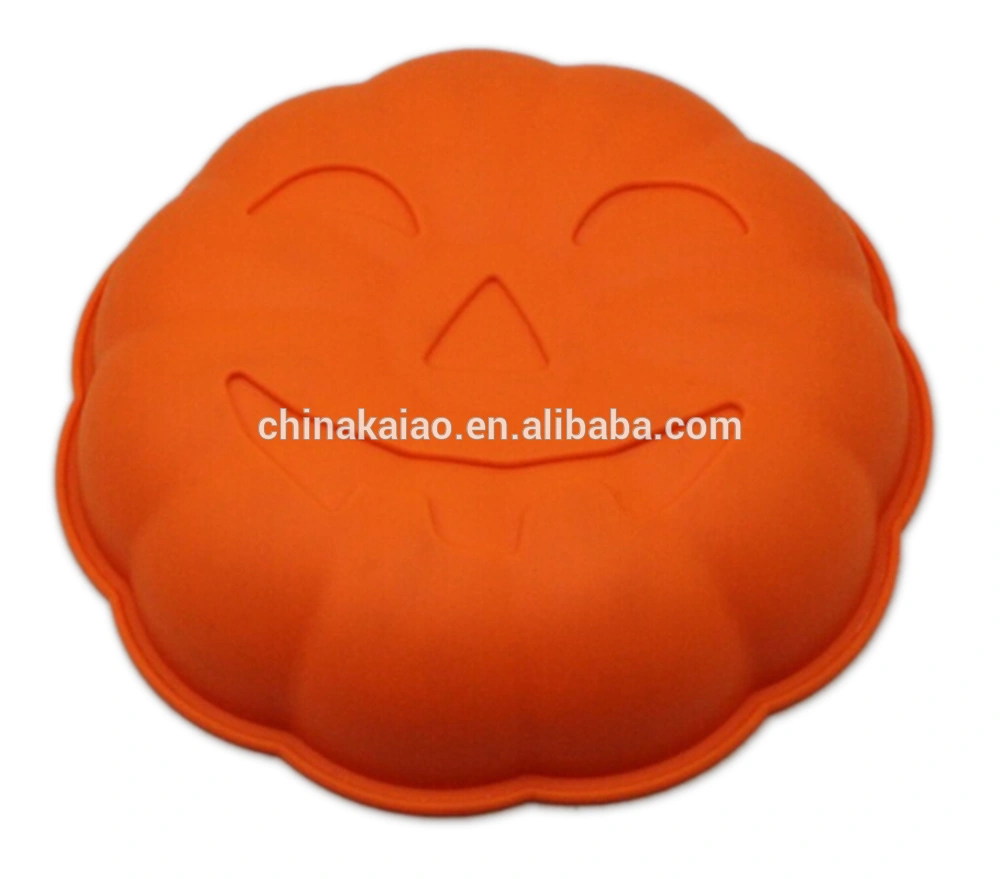 funny silicone pumpkin cake mould