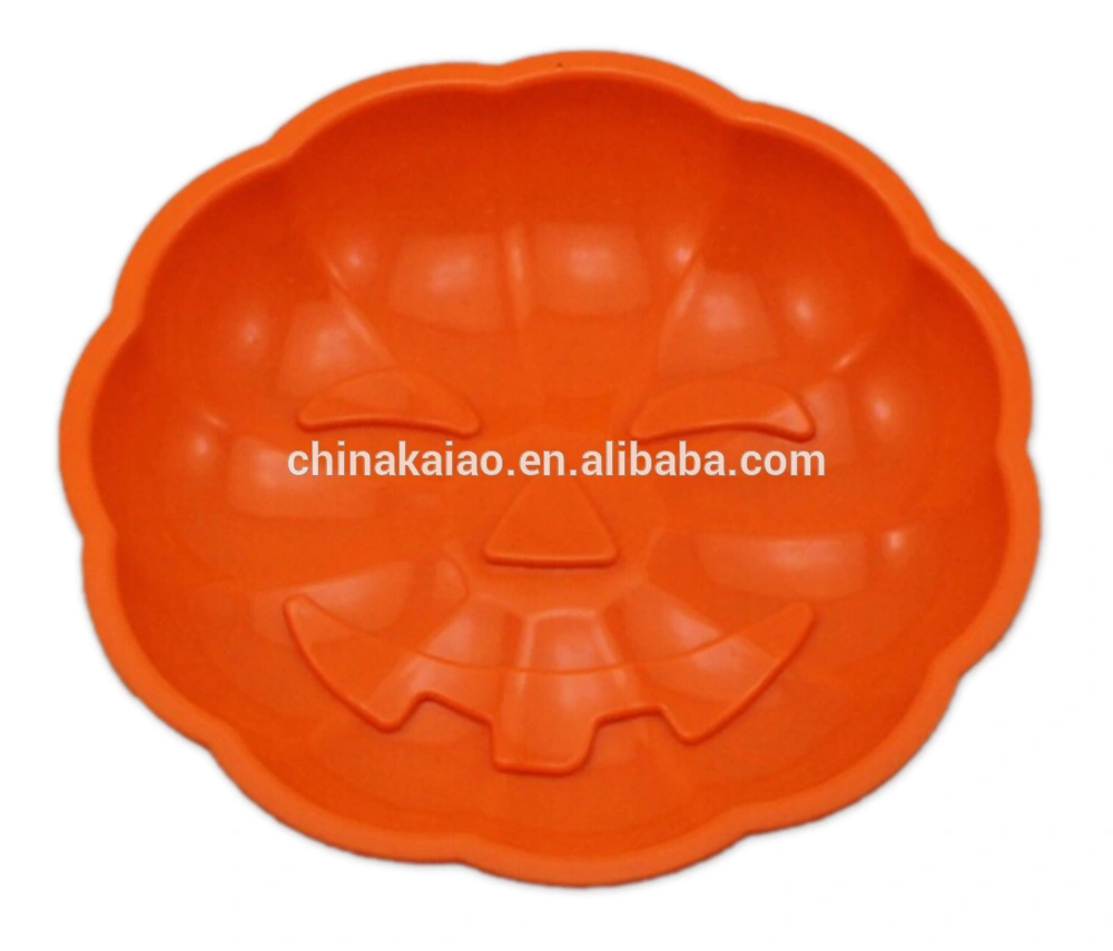 funny silicone pumpkin cake mould