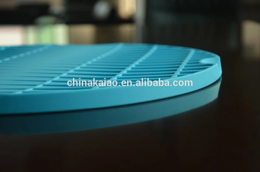 factory made home hotel cup drying dish drain silicone plates