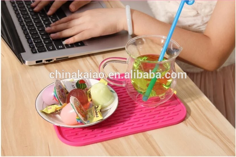 silicone factory dish mat table mat pot mat draining mat