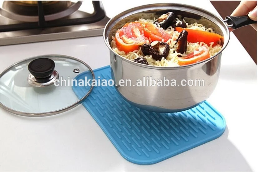 silicone factory dish mat table mat pot mat draining mat