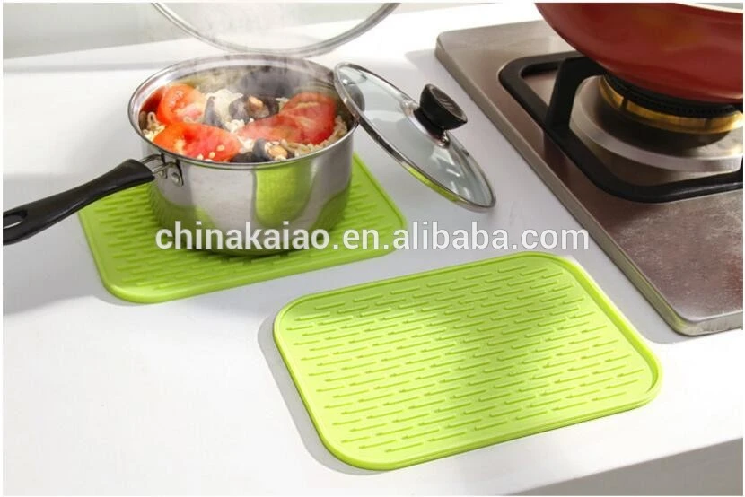 silicone factory dish mat table mat pot mat draining mat