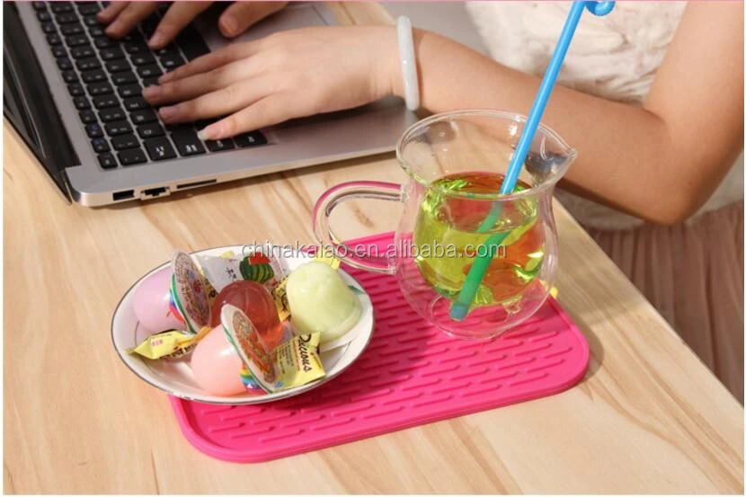 silicone factory dish mat table mat pot mat draining mat