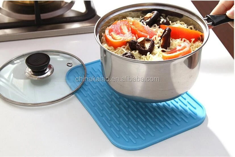 silicone factory dish mat table mat pot mat draining mat